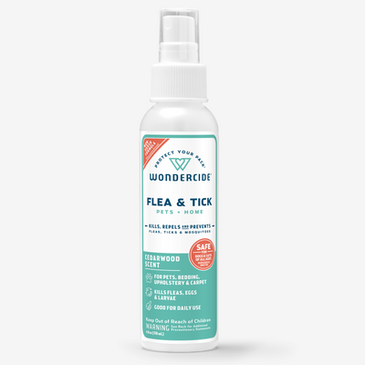 Wondercide Cedarwood Flea & Tick Spray for Pets + Home with Natural Essential Oils
