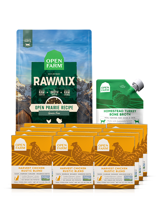 Open Farm Feline RawMix Plus Bundle