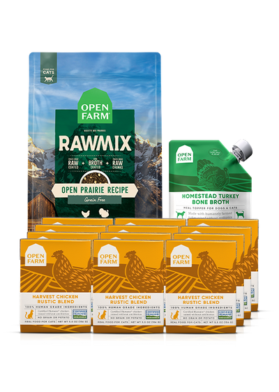 Open Farm Feline RawMix Plus Bundle