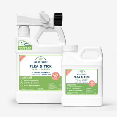 Wondercide Flea & Tick Yard Spray Refill Starter Kit with Natural Essential Oils