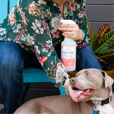Wondercide 128 oz. Peppermint Flea & Tick Spray for Pets + Home with Natural Essential Oils