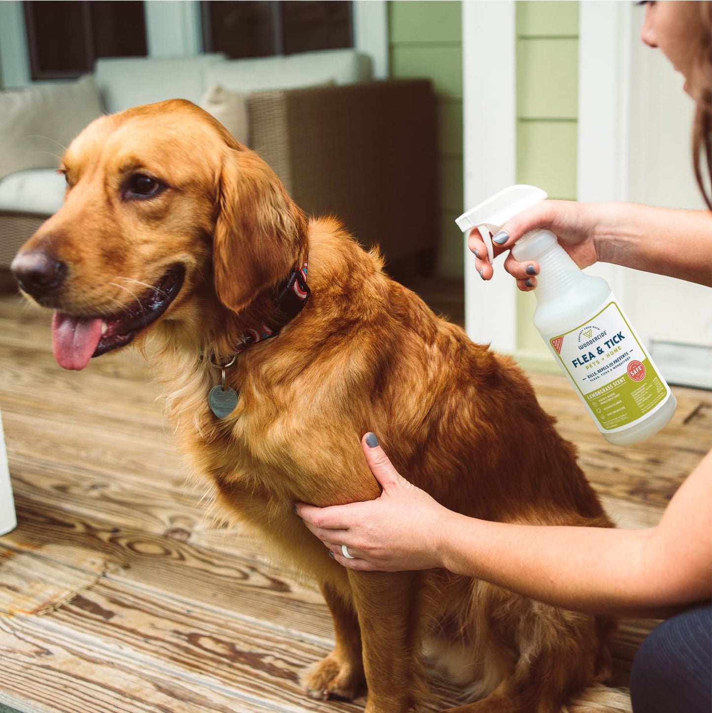 Wondercide 16 oz. Flea & Tick Spray for Pets + Home with Natural Essential Oils