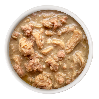 Chicken & Turkey Shreds in Broth