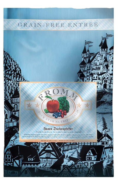 Fromm Four-Star Grain-Free Hasen Duckenpfeffer Dry Dog Food