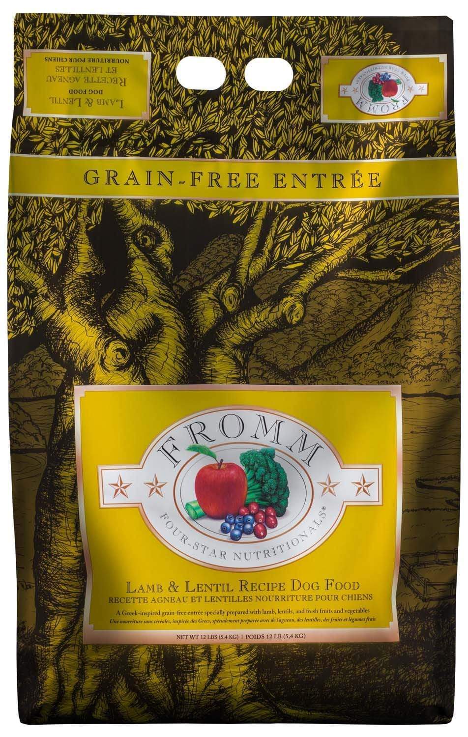 Fromm Four-Star Grain-Free Lamb and Lentil Dry Dog Food