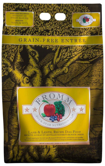Fromm Four-Star Grain-Free Lamb and Lentil Dry Dog Food