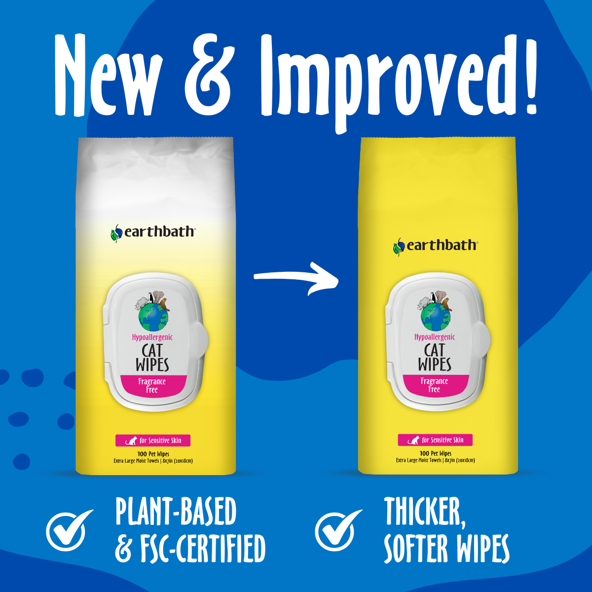 Hypoallergenic Cat Wipes