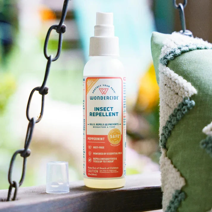 Wondercide Peppermint Insect Repellent for Family with Natural Essential Oils