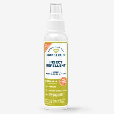 Wondercide Lemongrass Insect Repellent for Family with Natural Essential Oils