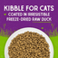 Raw Coated Kibble Cage-Free Duck Recipe