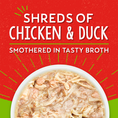 Lil' Bites Savory Stews Chicken & Duck Dinner in Broth