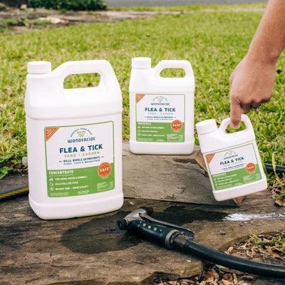 Wondercide Flea & Tick Concentrate for Yard + Garden with Natural Essential Oils - 128 oz