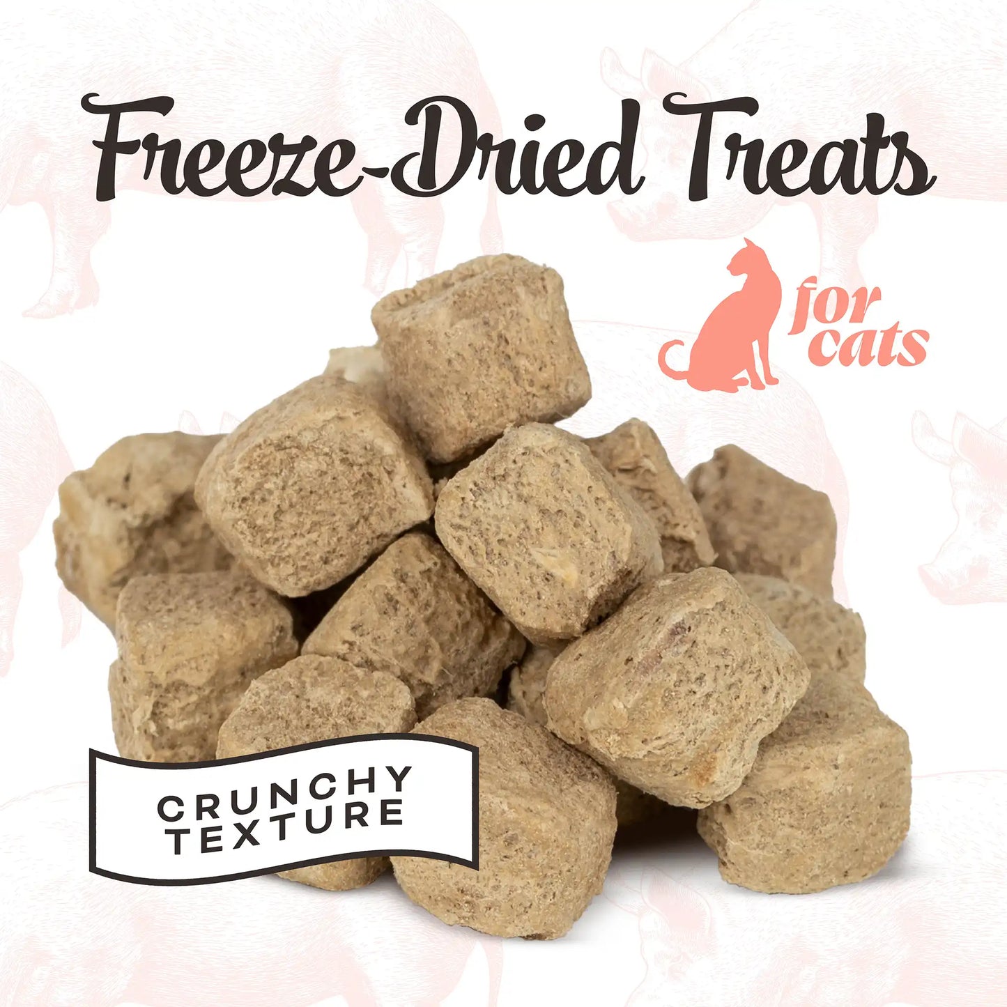 Primal Liver Laugh Love Freeze-Dried Treats for Cats - Pork Liver Recipe