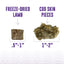 Land & Sea Cod Skin & Freeze-Dried Lamb Treats for Dogs