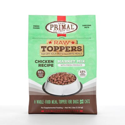Primal Market Mix Raw Topper for Cat & Dog - Chicken Recipe