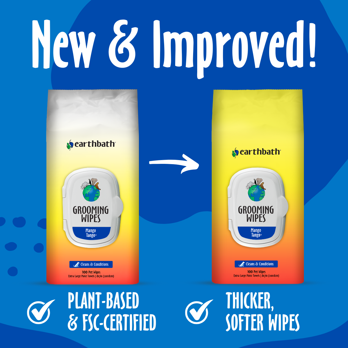 Grooming Wipes - Mango Tango®