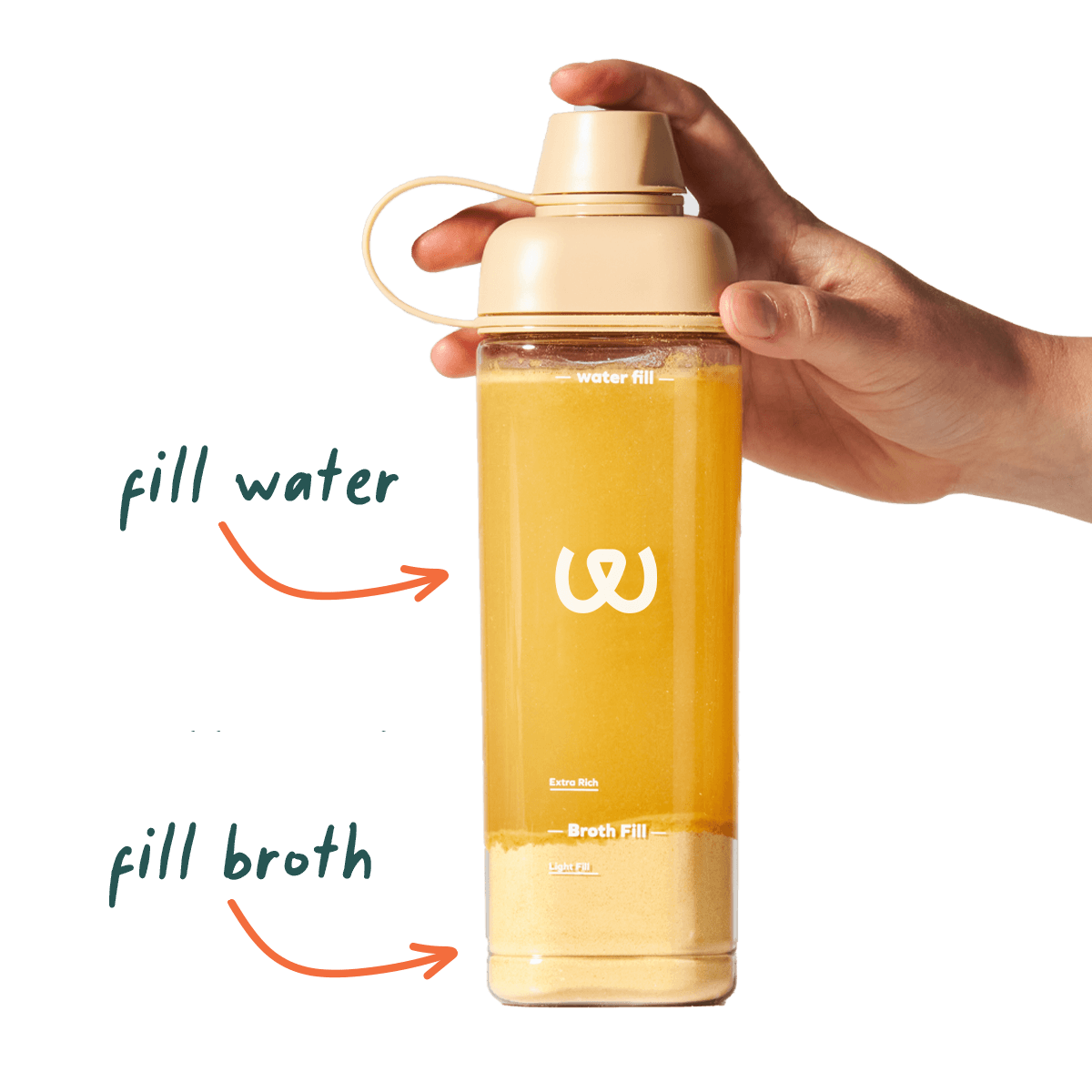 Broth Bottle with subscription