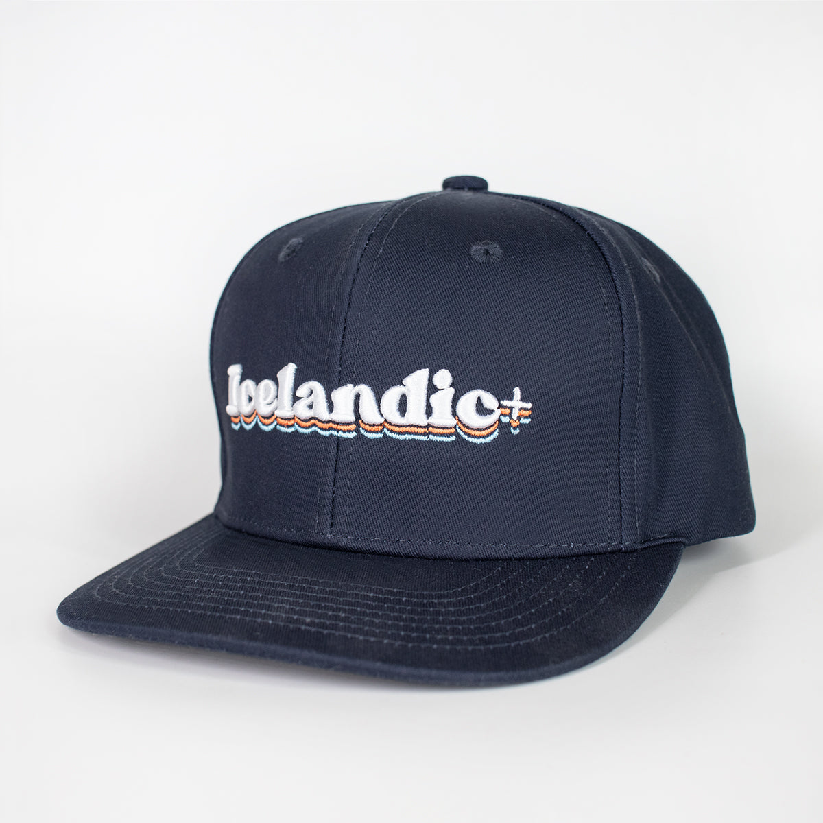 Vintage Iceland Blue Snap Back Hat