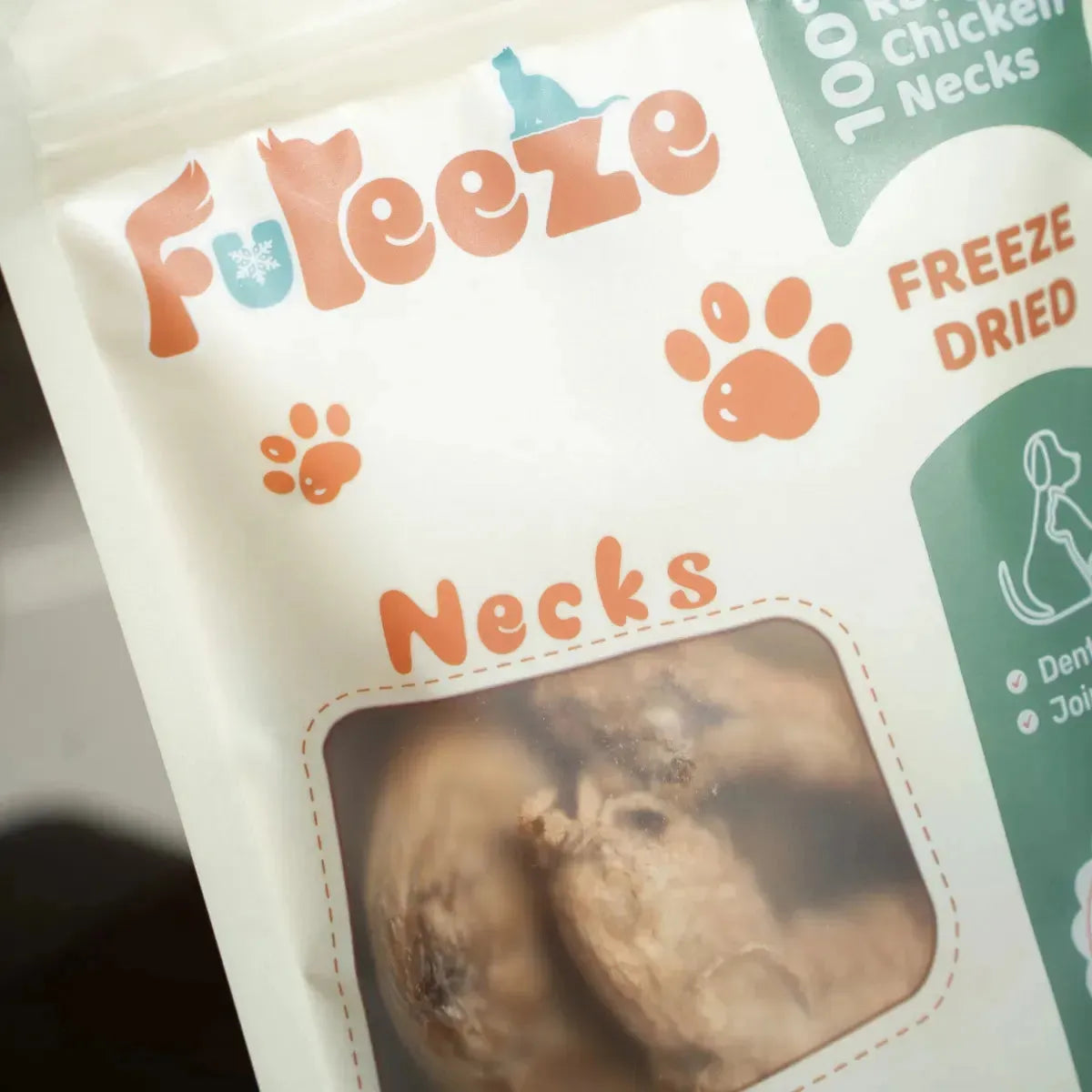 Freeze Dried Free Range Chicken Necks