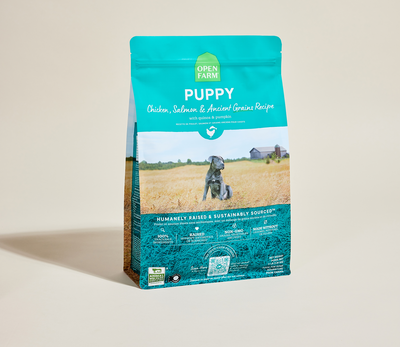 Open Farm Chicken & Salmon Ancient Grains Puppy Kibble