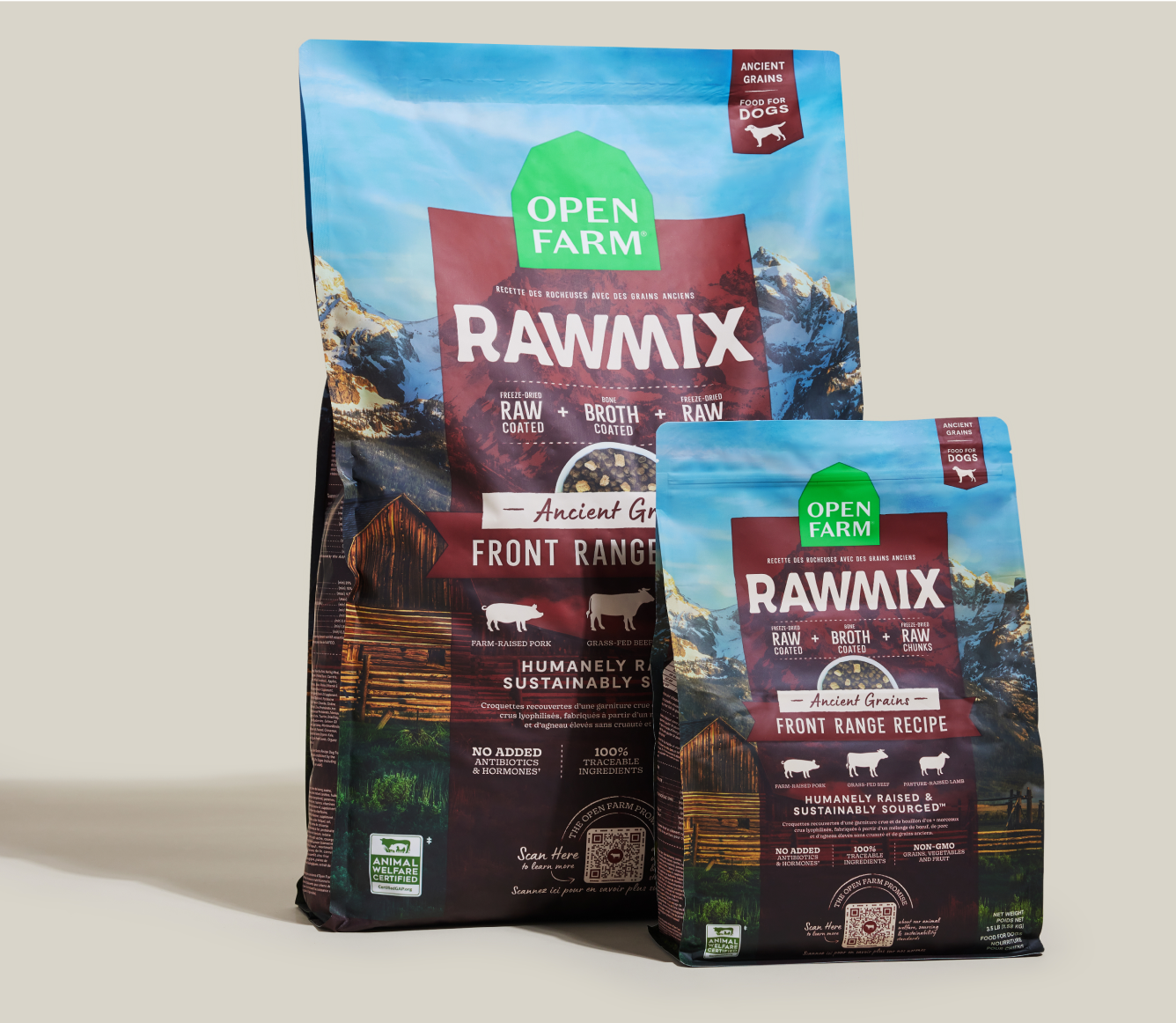 Open Farm RawMix Front Range Ancient Grains Dog Kibble