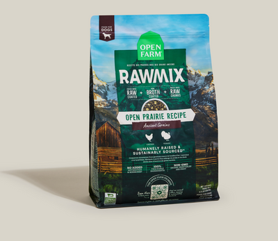 Open Farm RawMix Open Prairie Ancient Grains Dog Kibble