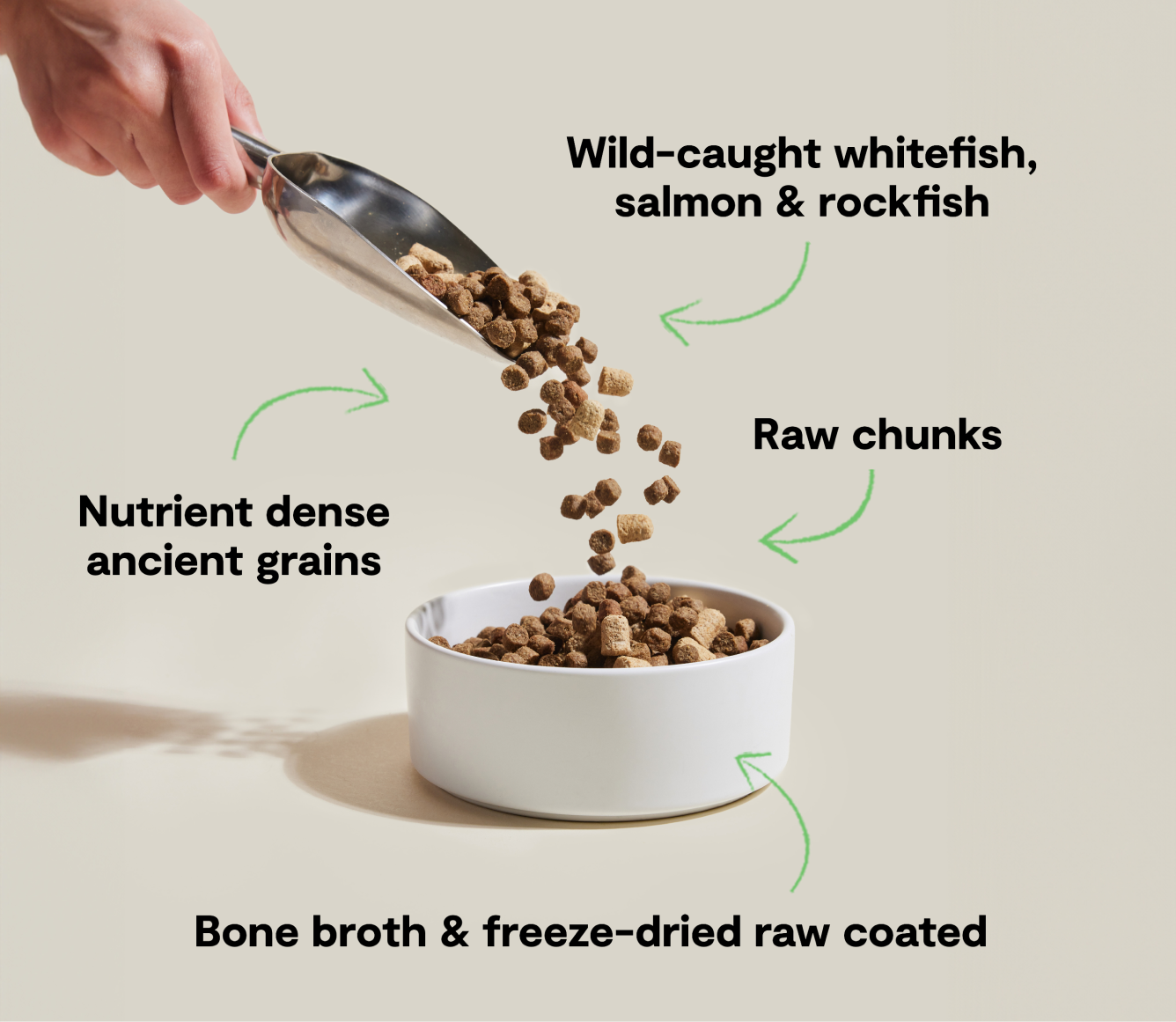 Open Farm RawMix Wild Ocean Ancient Grains Dog Kibble