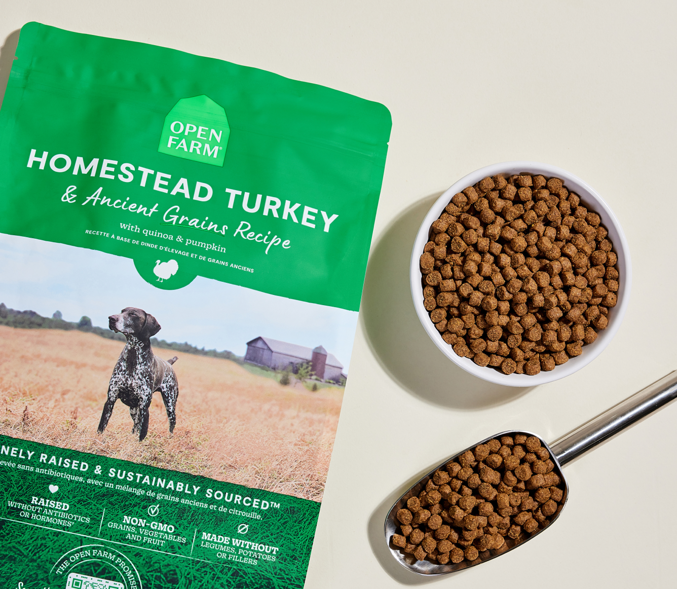 Open Farm Homestead Turkey & Ancient Grains Dog Kibble