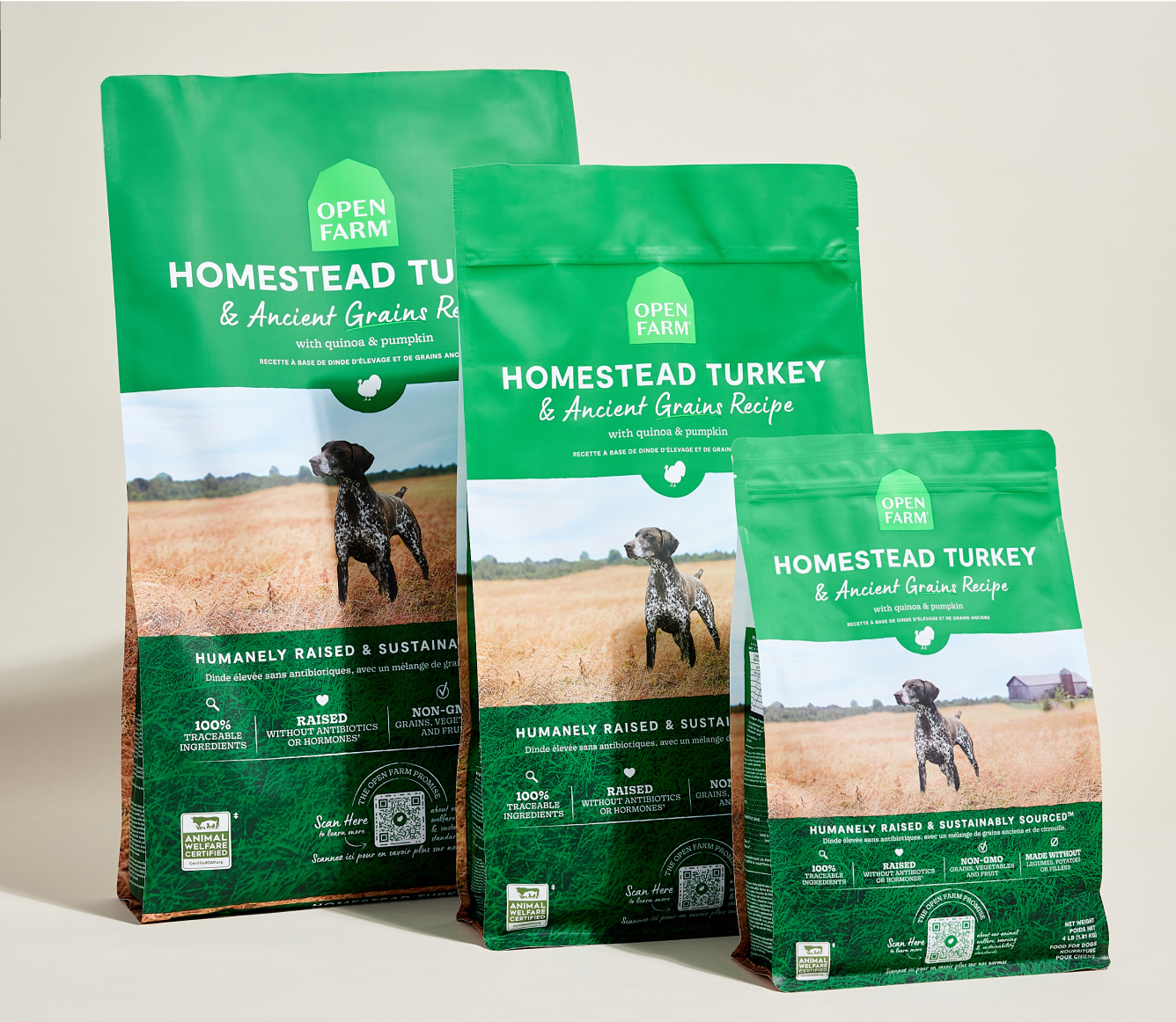 Open Farm Homestead Turkey & Ancient Grains Dog Kibble