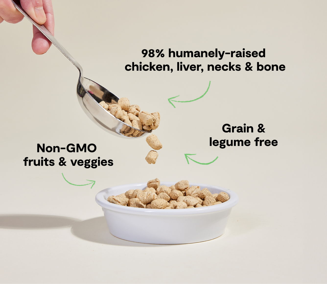 Open Farm Pet Harvest Chicken Freeze Dried Raw Morsels for Cats