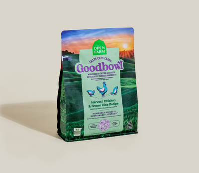 Open Farm Goodbowl Harvest Chicken & Brown Rice Cat Kibble
