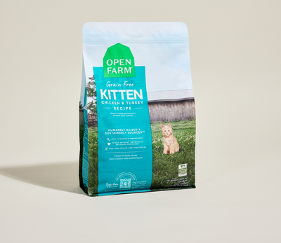 Open Farm Chicken & Turkey Grain-Free Kitten Kibble