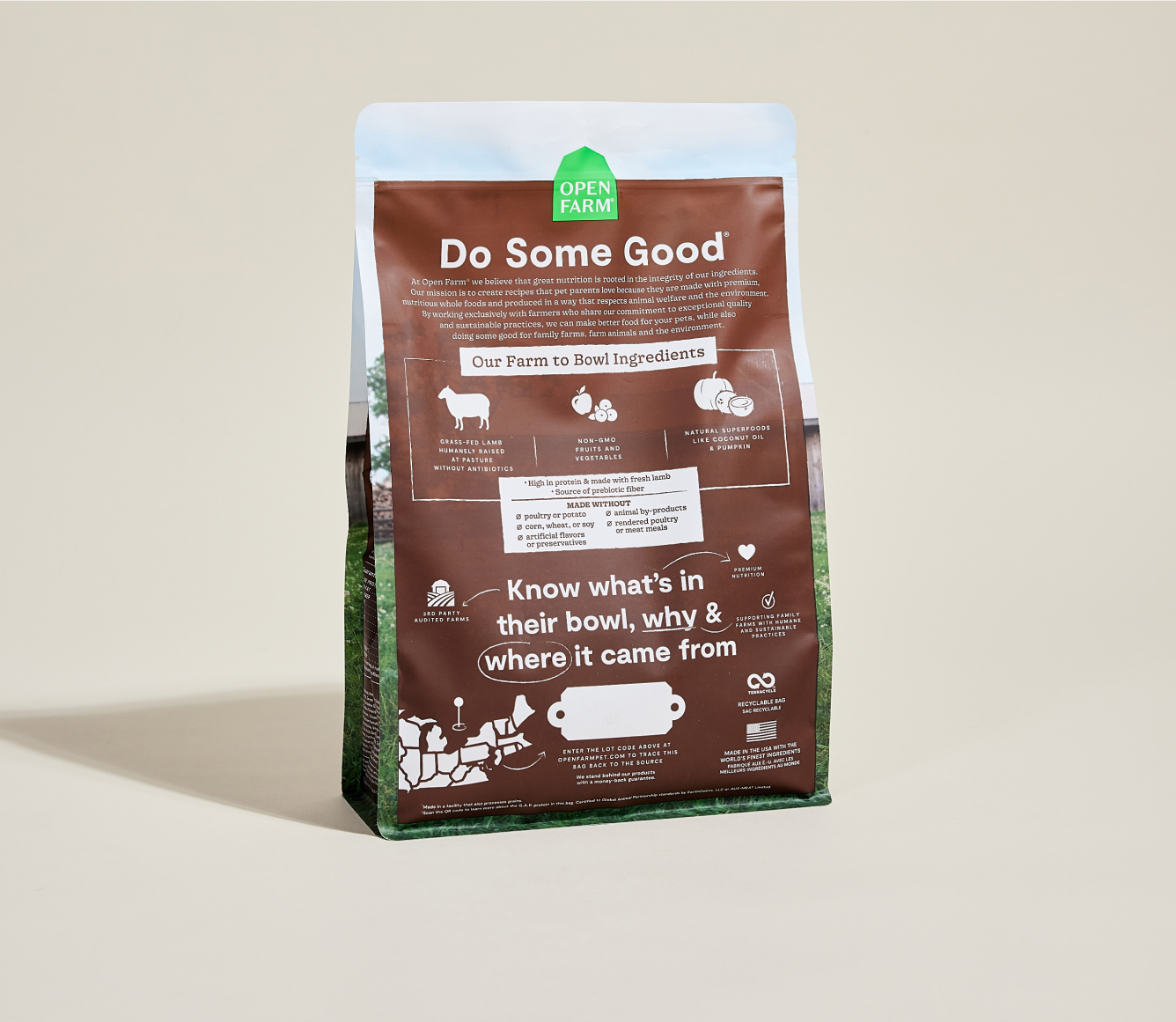 Open Farm Pet Pasture-Raised Lamb Grain-Free Cat Kibble