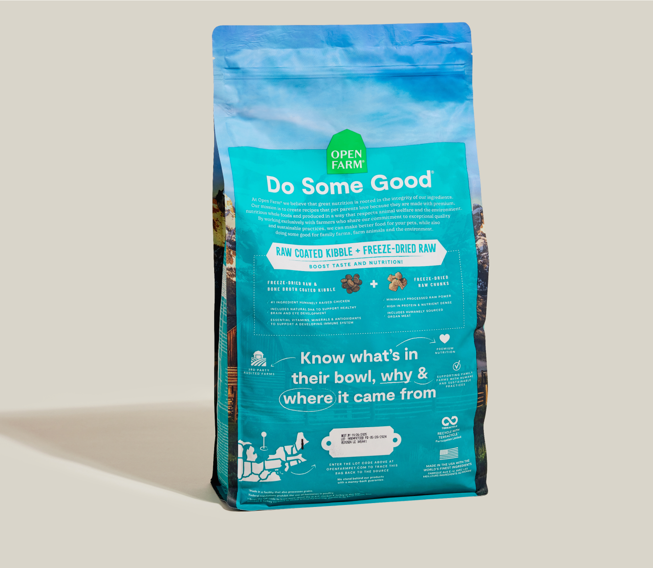 Open Farm RawMix Grain-Free Kitten Kibble