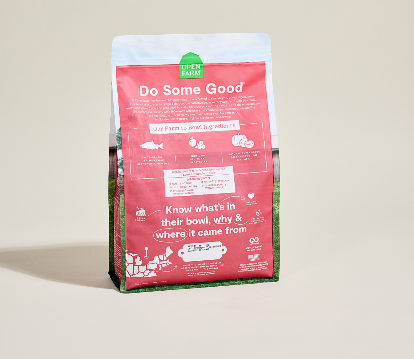 Open Farm Pet Wild-Caught Salmon Grain-Free Cat Kibble