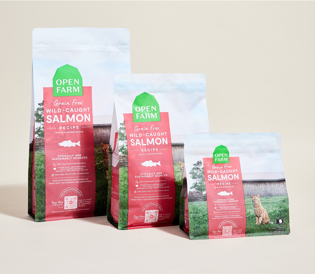 Open Farm Pet Wild-Caught Salmon Grain-Free Cat Kibble