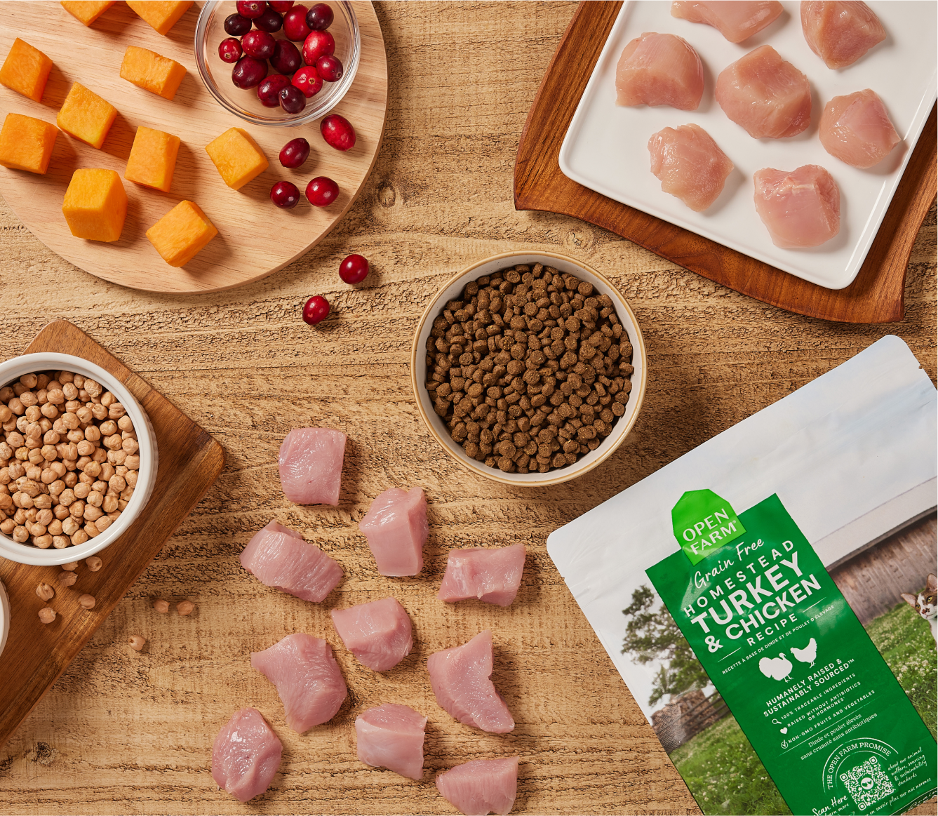 Open Farm Pet Homestead Turkey & Chicken Grain-Free Cat Kibble