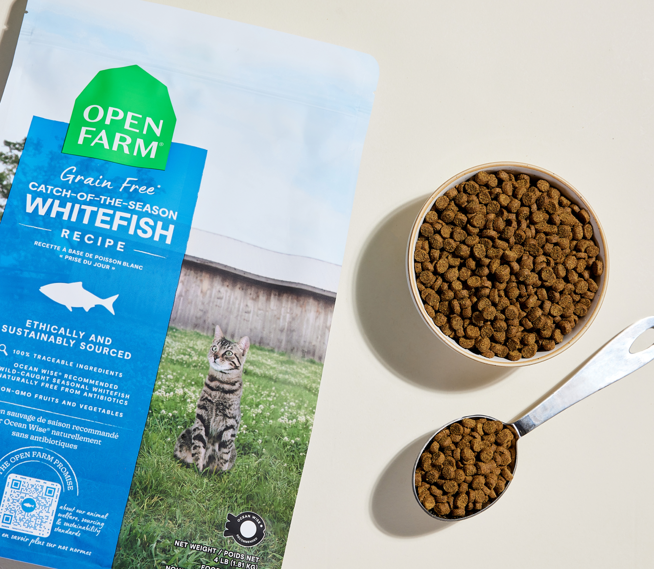 Open Farm Pet Whitefish Grain-Free Cat Kibble