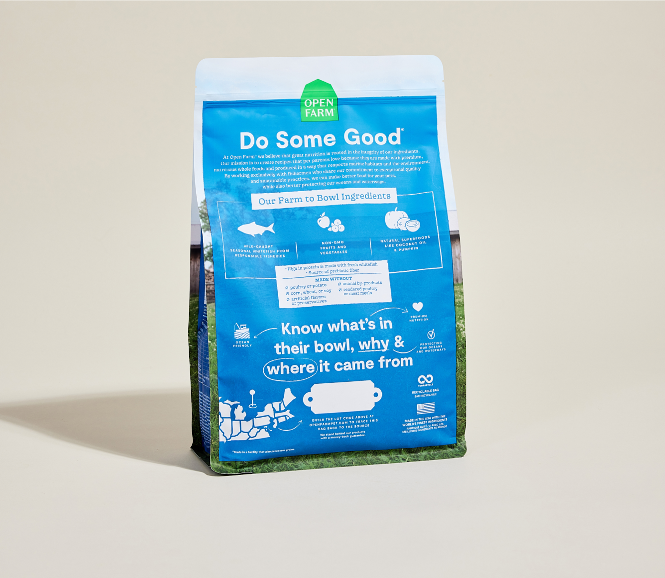 Open Farm Pet Whitefish Grain-Free Cat Kibble