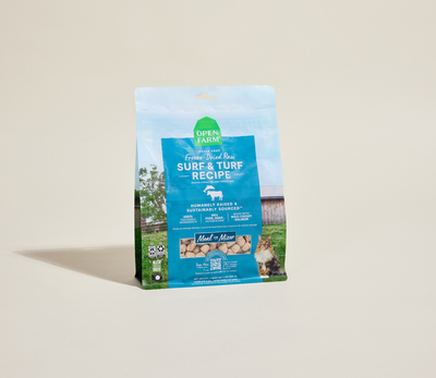 Open Farm Pet Surf & Turf Freeze Dried Raw Morsels for Cats
