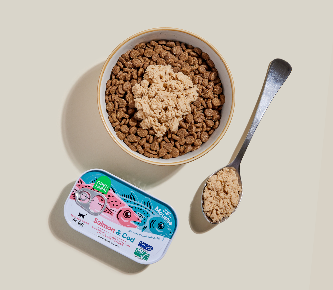 Open Farm Salmon & Cod Topper for Cats