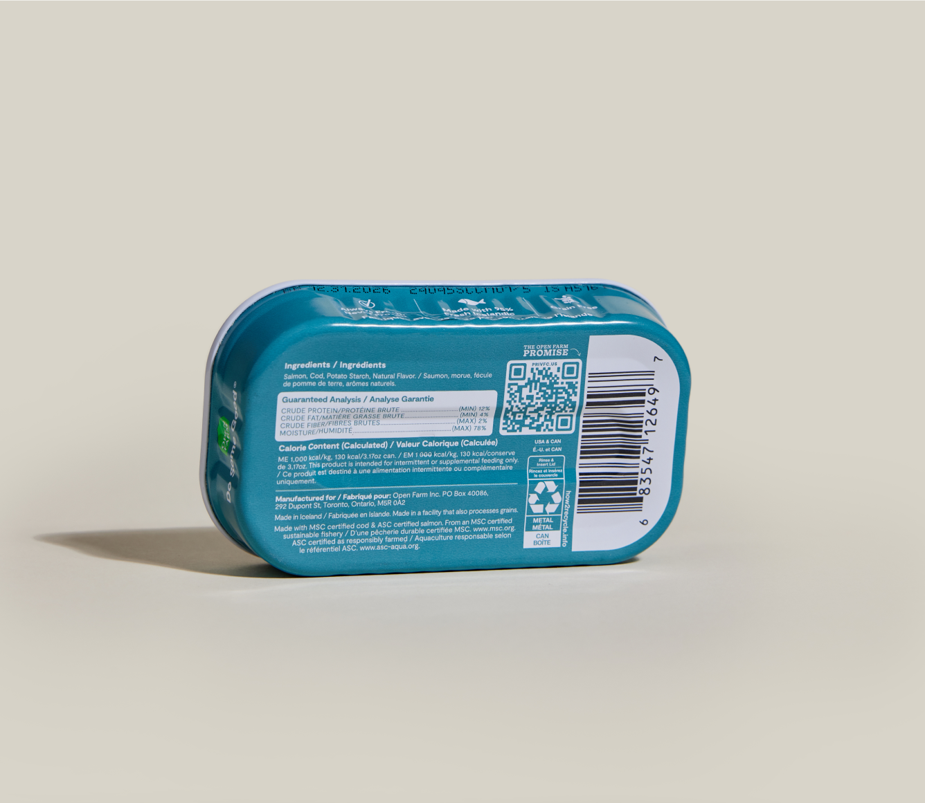Open Farm Salmon & Cod Topper for Cats
