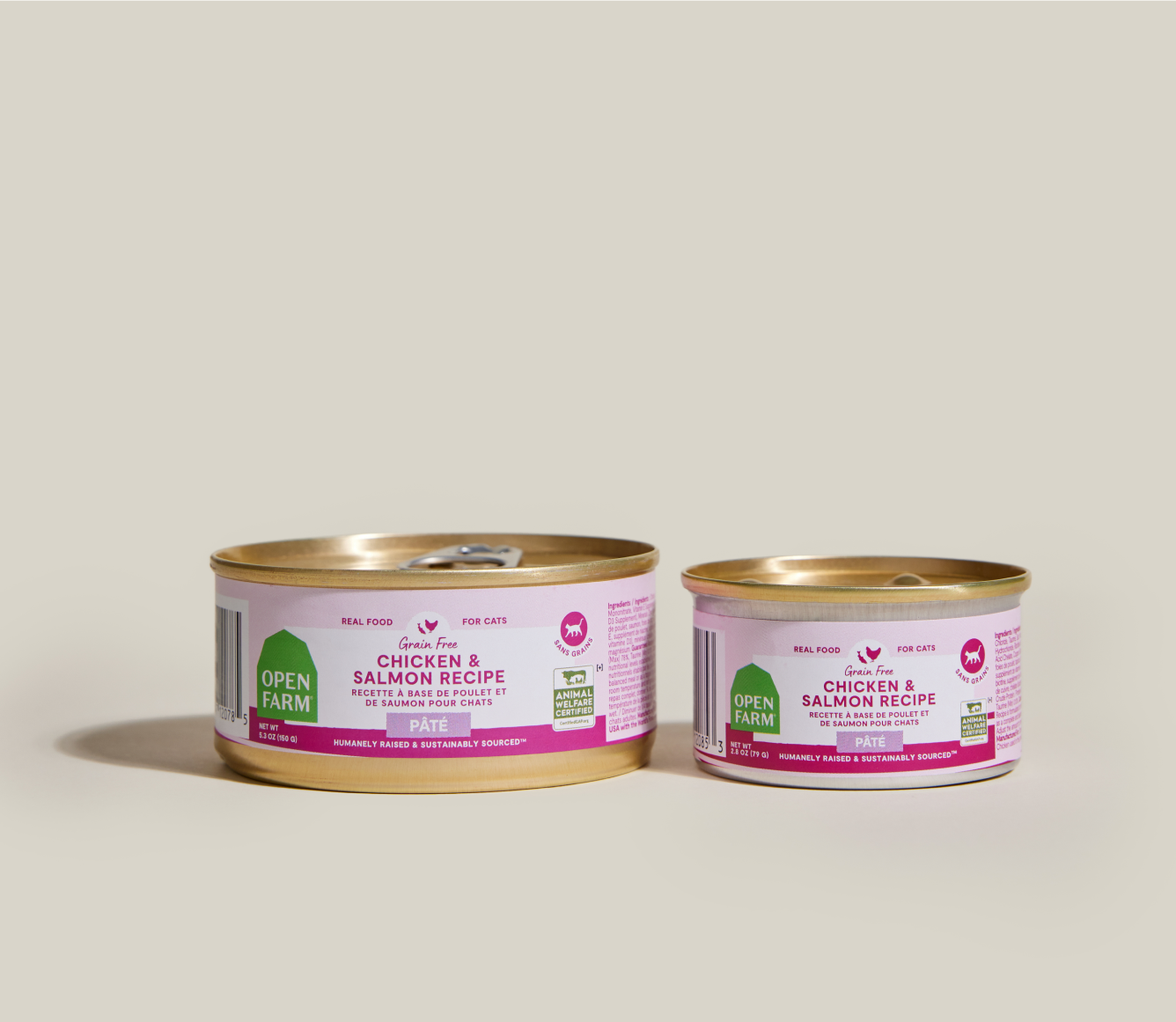 Open Farm Chicken & Salmon Pate for Cats