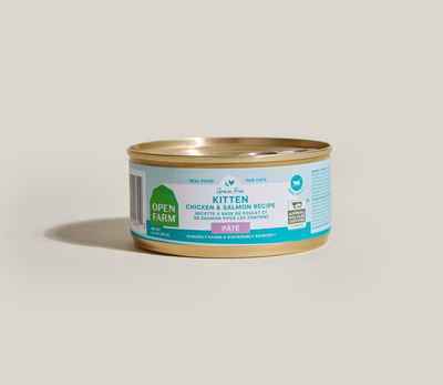 Open Farm Kitten Chicken & Salmon Pate for Cats