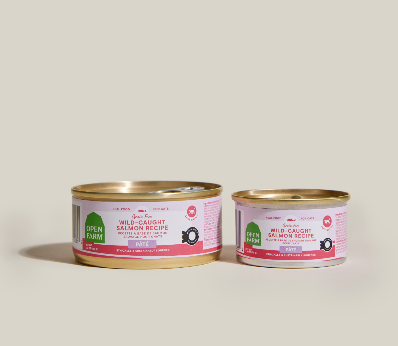 Open Farm Wild-Caught Salmon Pate for Cats