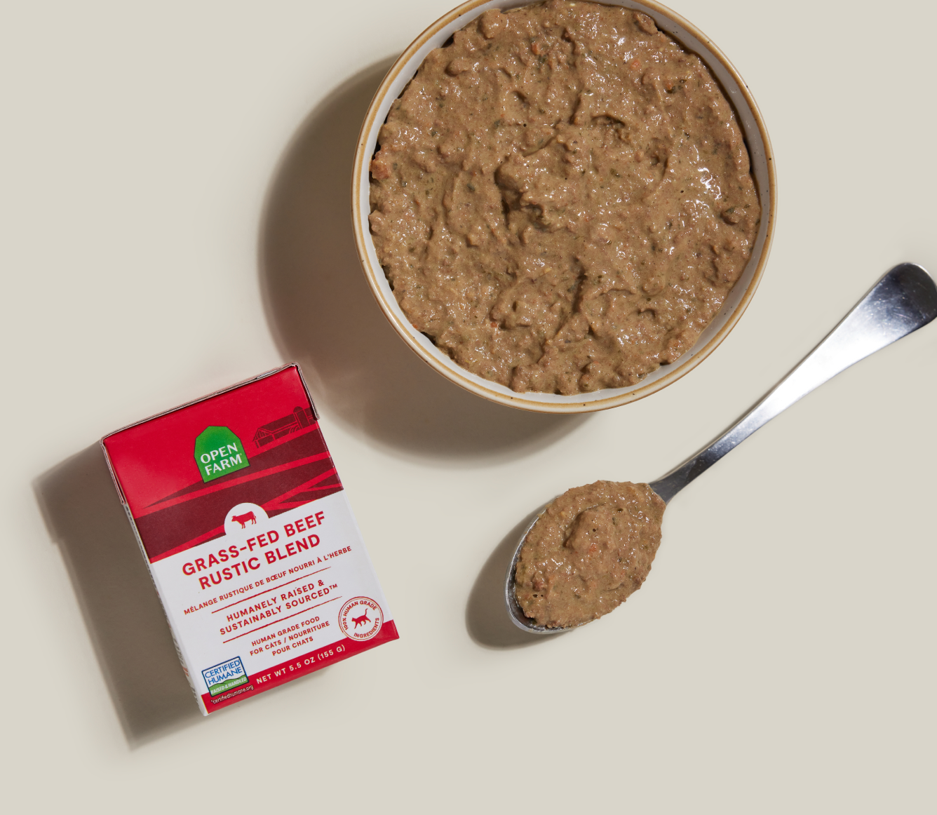 Open Farm Pet Grass-Fed Beef Rustic Blend Wet Cat Food