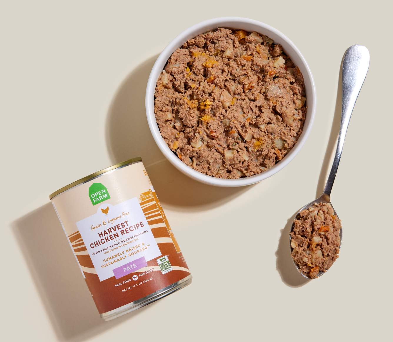 Open Farm Harvest Chicken Pate for Dogs