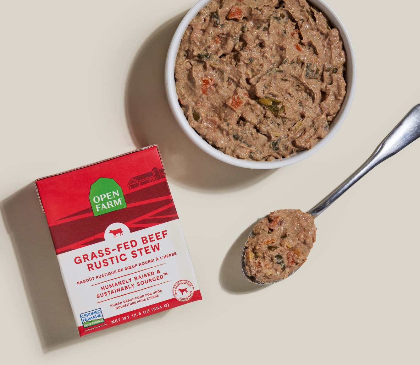 Open Farm Pet Grass-Fed Beef Rustic Stew Wet Dog Food
