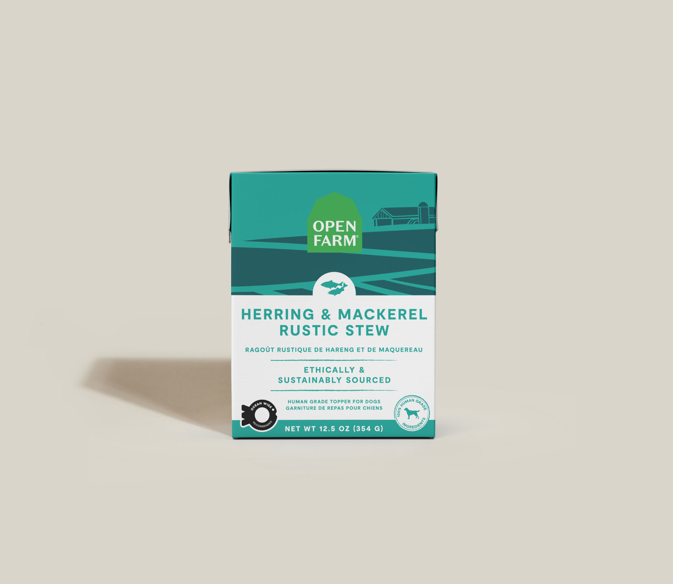 Open Farm Pet Herring & Mackerel Rustic Stew Wet Dog Food