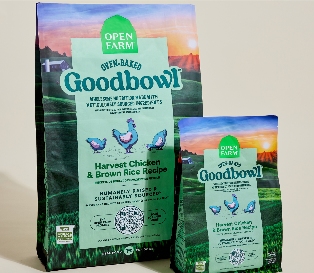 Open Farm Goodbowl Harvest Chicken & Brown Rice Dog Kibble